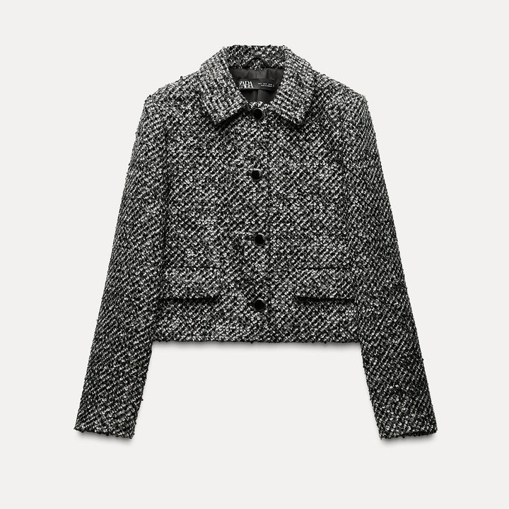 Moudda ZARA - Blazer Court Col Chemise - Tunisie 1
