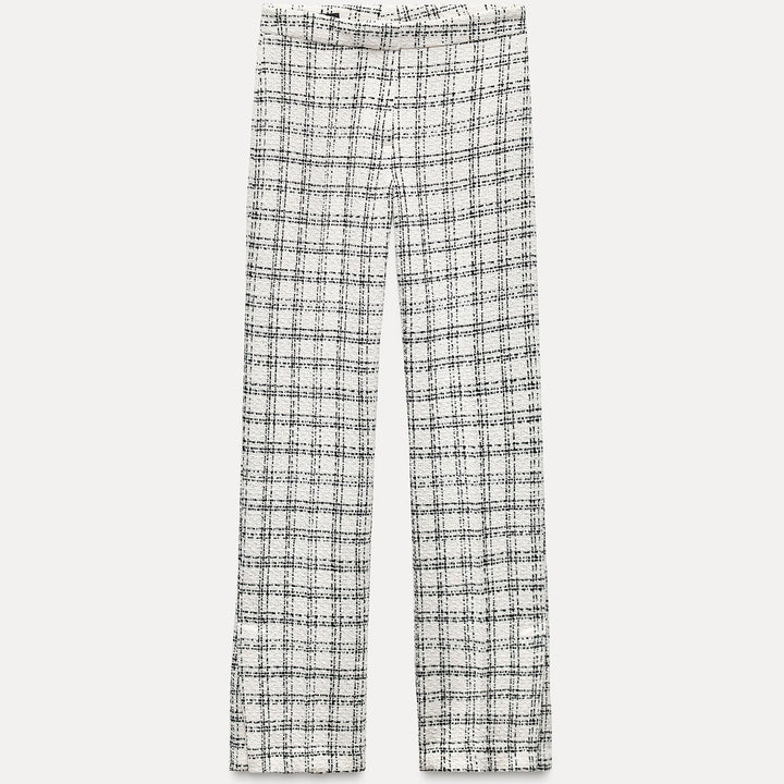 Moudda ZARA - Set pantalon structuré carreaux - Tunisie 2