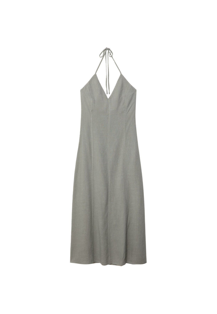 Moudda STRADIVARIUS - Robe Midi Halter Rustique - Tunisie 1