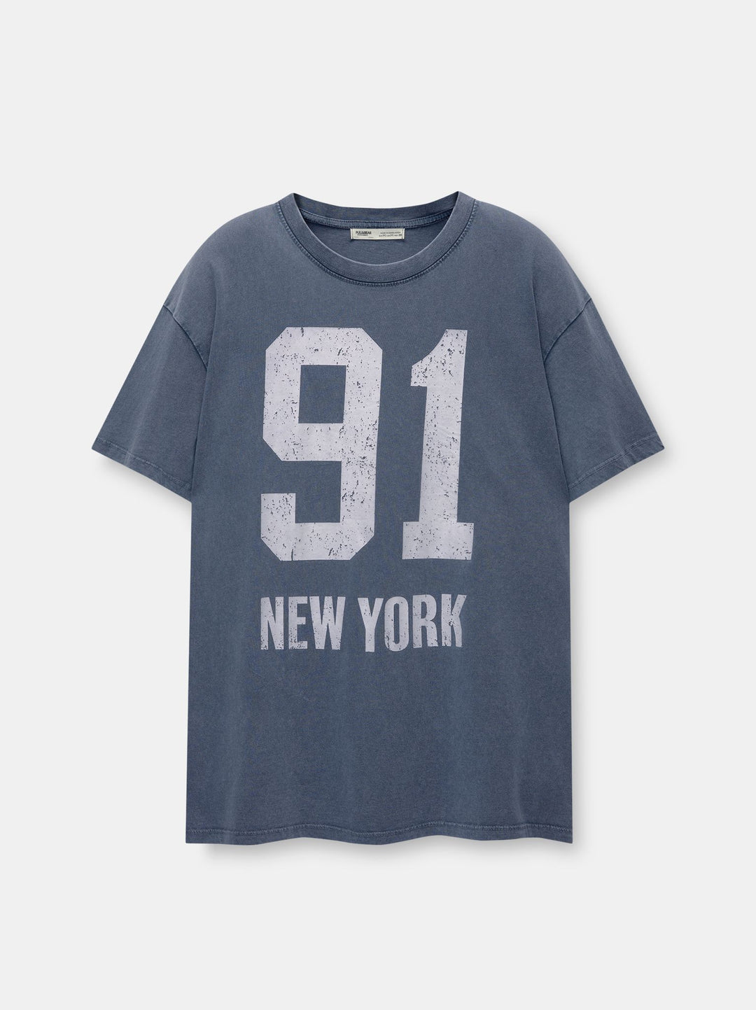 Moudda PULL & BEAR - Body Graphique Sceau et Numéro Varsity - Tunisie 3