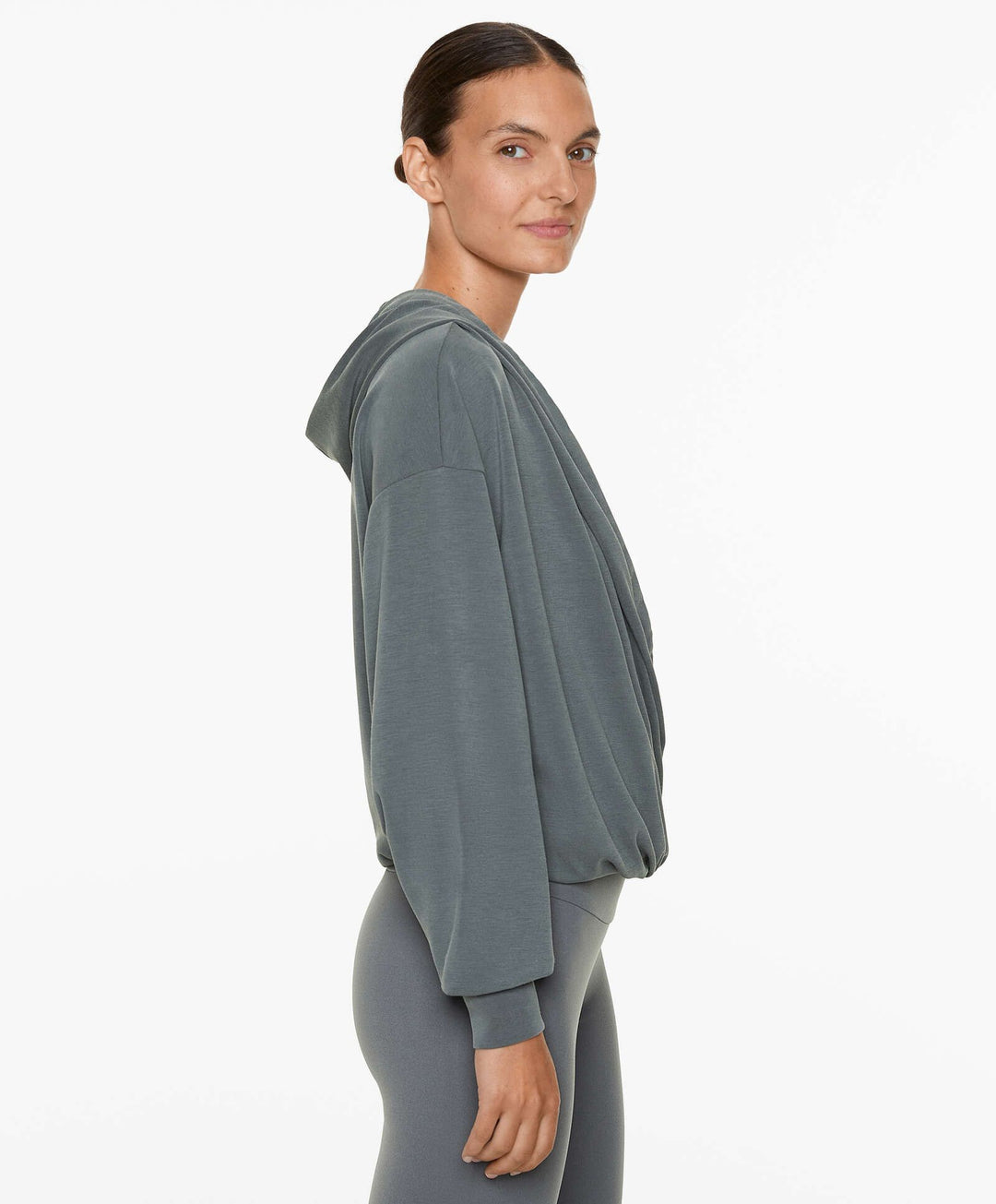 Moudda Oysho - Sweat Longueur Moyenne Wrap Modal Premium - Tunisie 3