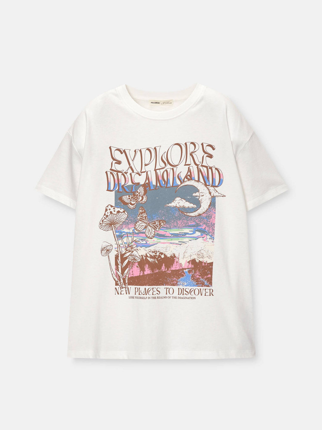 Moudda PULL & BEAR - Body Graphique Ésotériques Montagnes - Tunisie 6