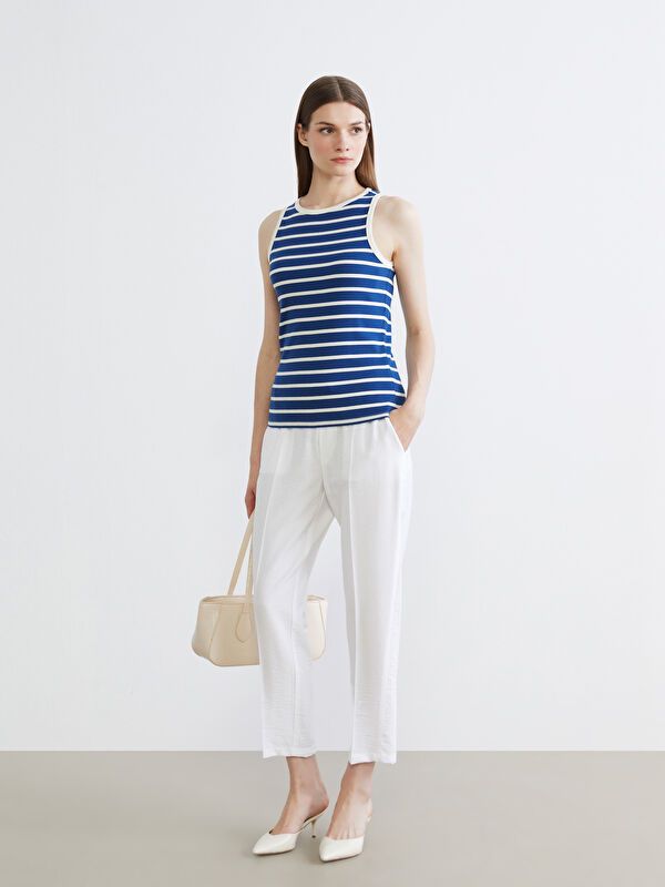 Moudda LC Waikiki - Pantalon fin en tissu pour Femme - Tunisie 1