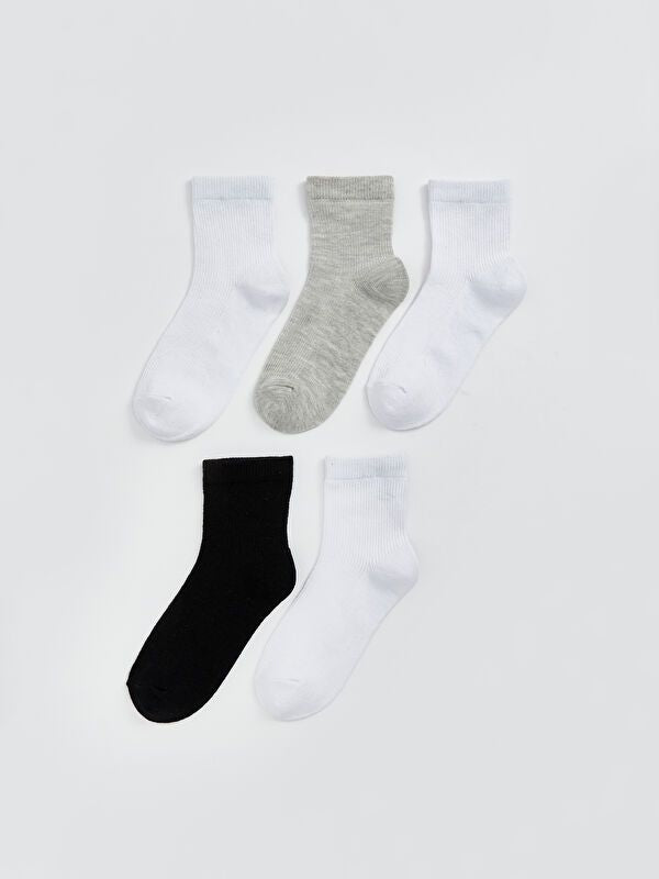 Moudda LC Waikiki - Chaussettes courtes Fille Blanc brillant - Tunisie 1