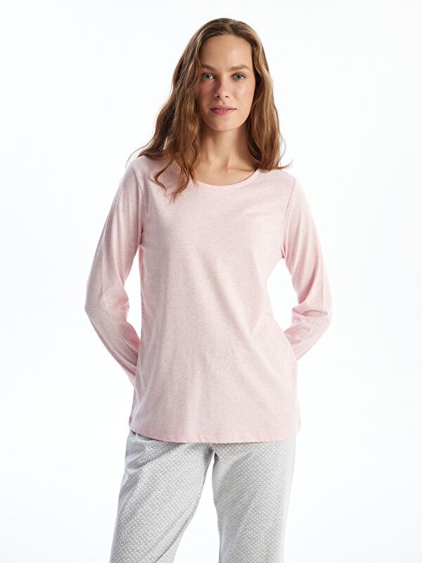 Moudda LC Waikiki - Pyjama en jersey à manches longues pour Femmes - Tunisie 1