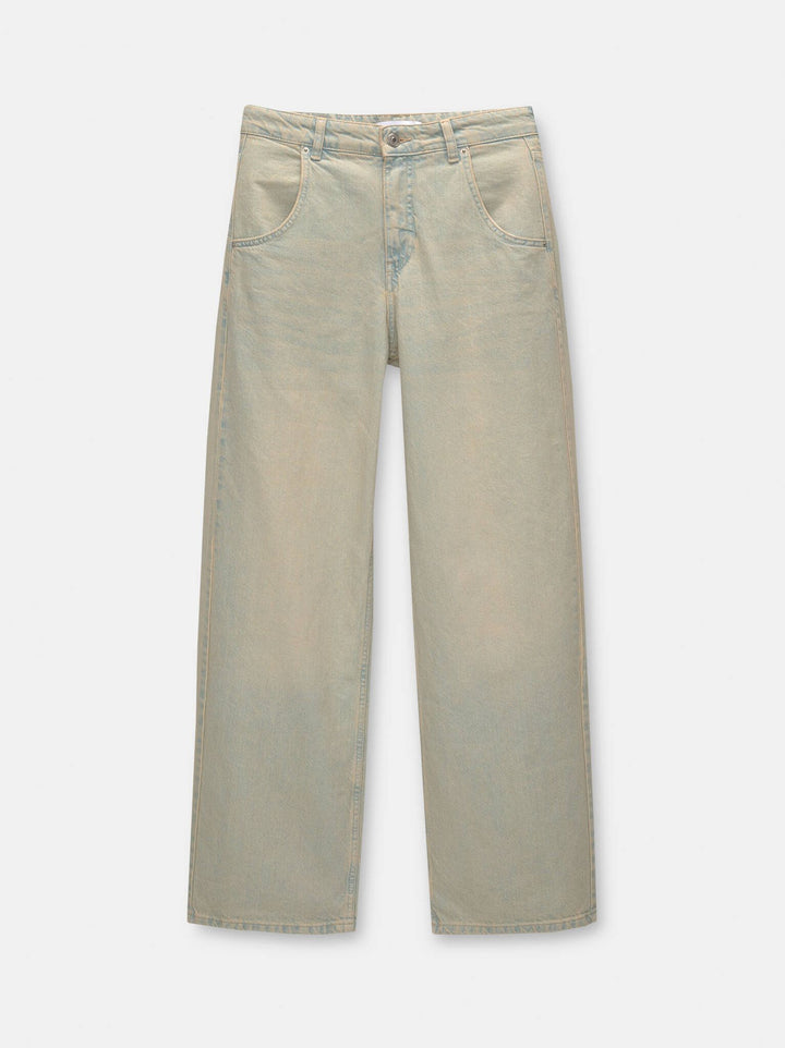 Moudda PULL & BEAR - Pantalon Denim Baggy Uniforme - Tunisie 4