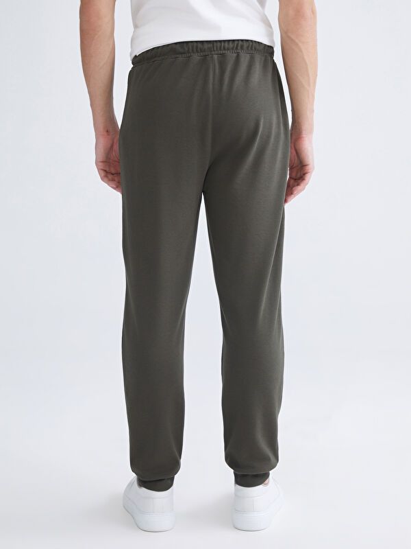 Moudda LC Waikiki - Pantalon en jersey Homme Kaki foncé - Tunisie 4