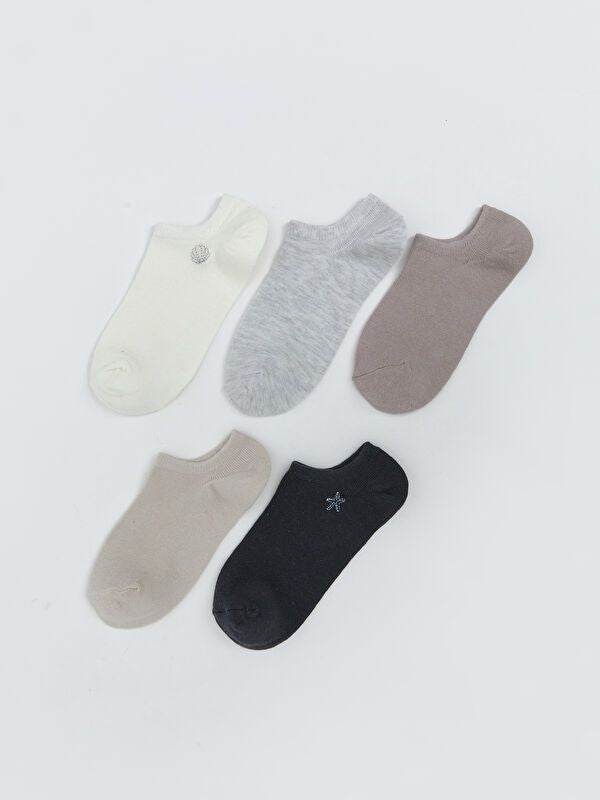 Moudda LC Waikiki - Chaussettes sneakers Femme Ecru - Tunisie 1