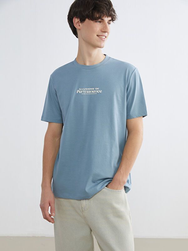 Moudda LC Waikiki - T-shirt imprimé manches courtes en jersey - Tunisie 5