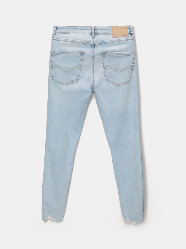 Moudda PULL & BEAR - Pantalon Denim Carrot Déchiré PK AZ - Tunisie 2