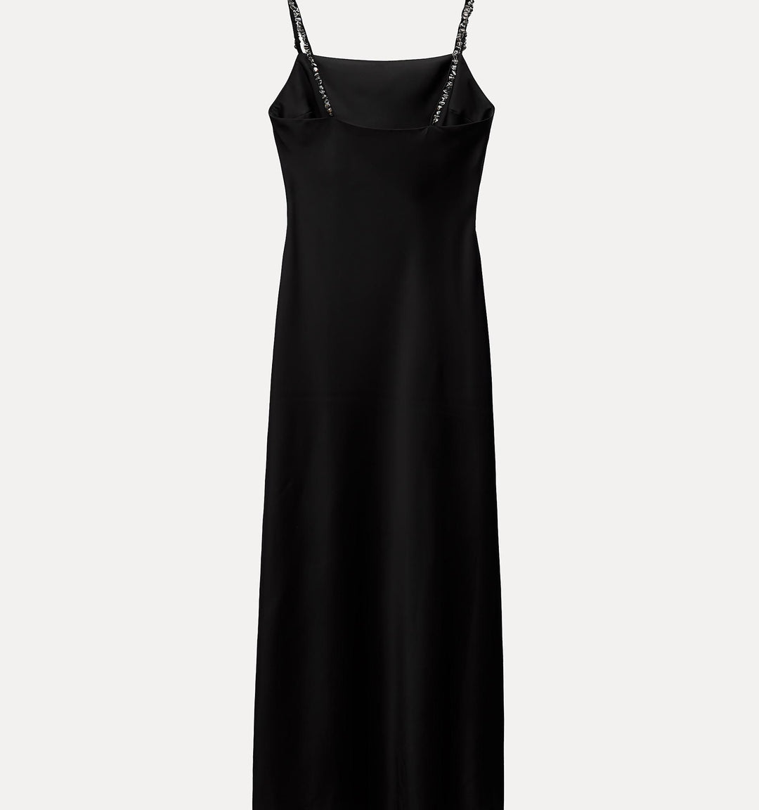 Moudda ZARA - Robe de soie longue en satin fines bretelles fantaisie - Tunisie 2