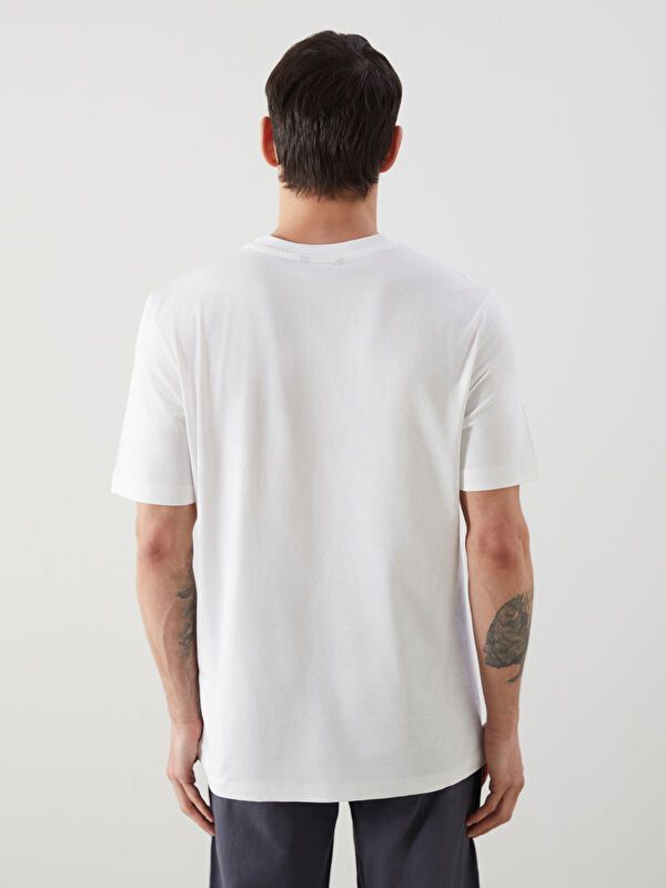 Moudda LC Waikiki - T-shirt imprimé manches courtes en jersey pour Homme - Tunisie 4