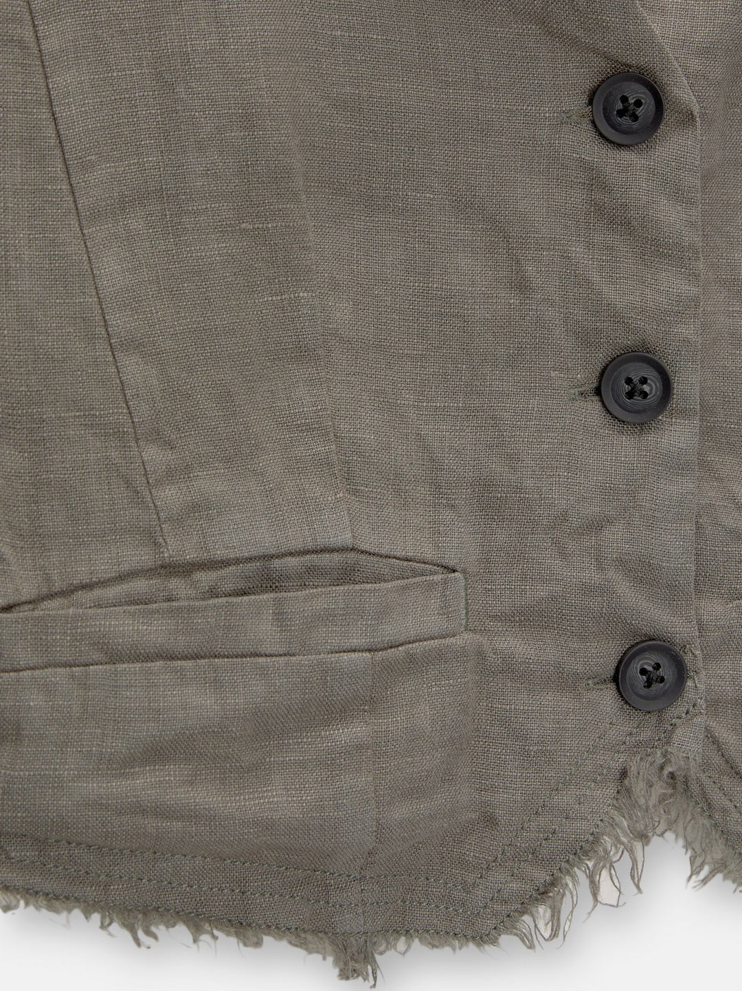 Moudda PULL & BEAR - Gilet Tailoring Bas Désfilé Lin - Tunisie 4