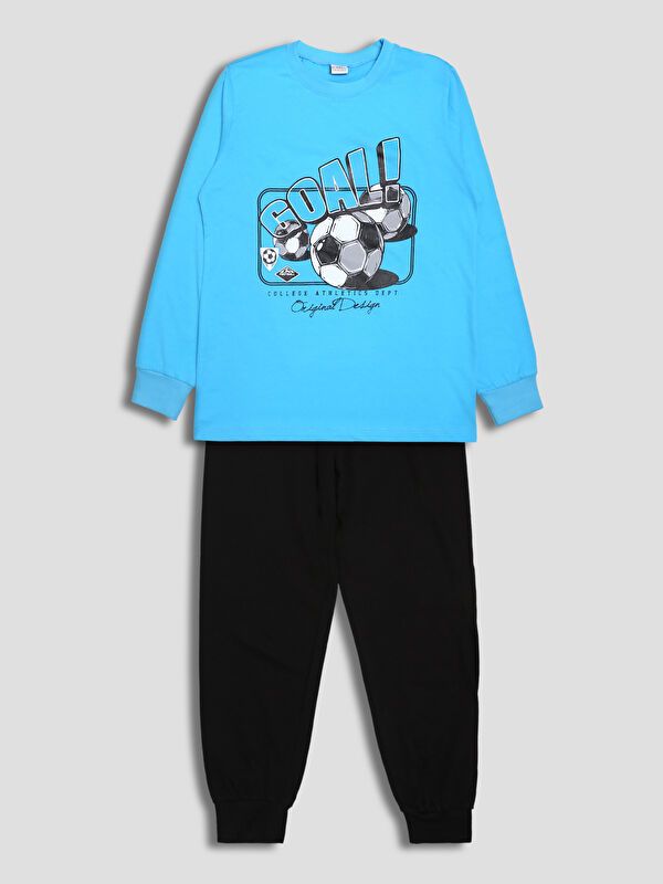 Moudda LC Waikiki - Pyjama manches longues en jersey pour Garçon - Tunisie 1