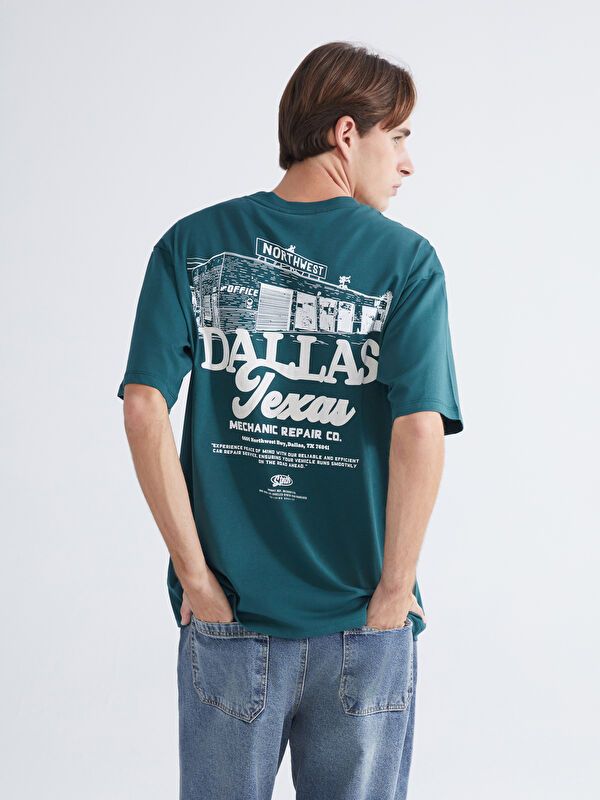 Moudda LC Waikiki - T-shirt imprimé manches courtes en jersey - Tunisie 5