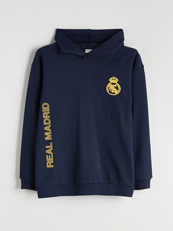 Moudda LC Waikiki - Sweatshirt en jersey sous licence Garçon Bleu marine foncé - Tunisie 1