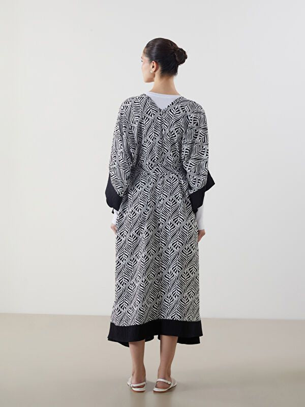 Moudda LC Waikiki - Robe manches courtes en tissu pour Femme - Tunisie 3