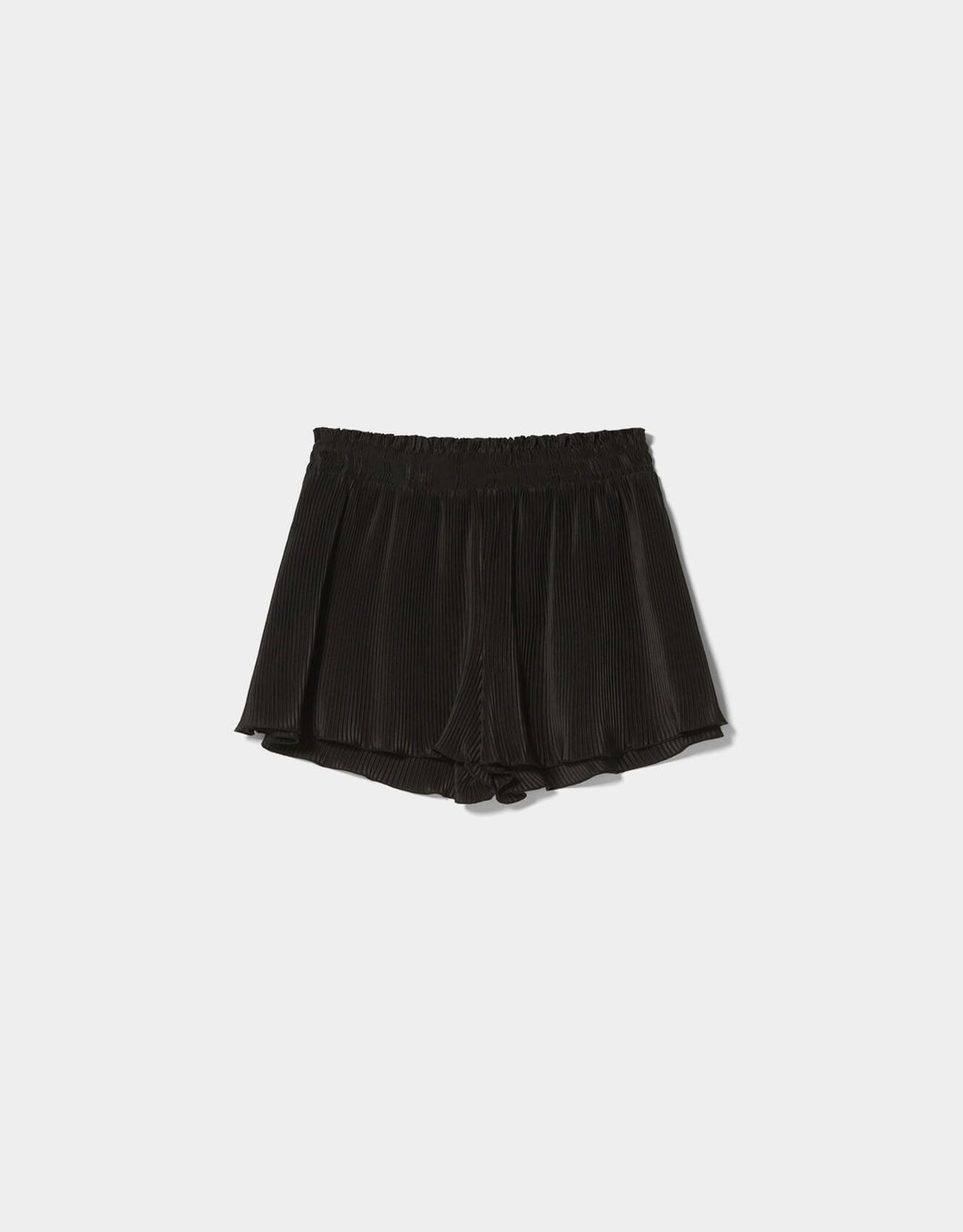 Short circulaire plissé