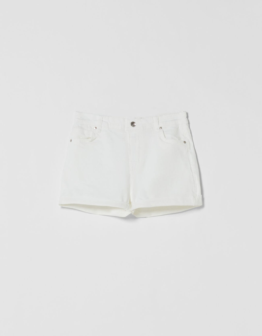 Short taille moyenne à revers