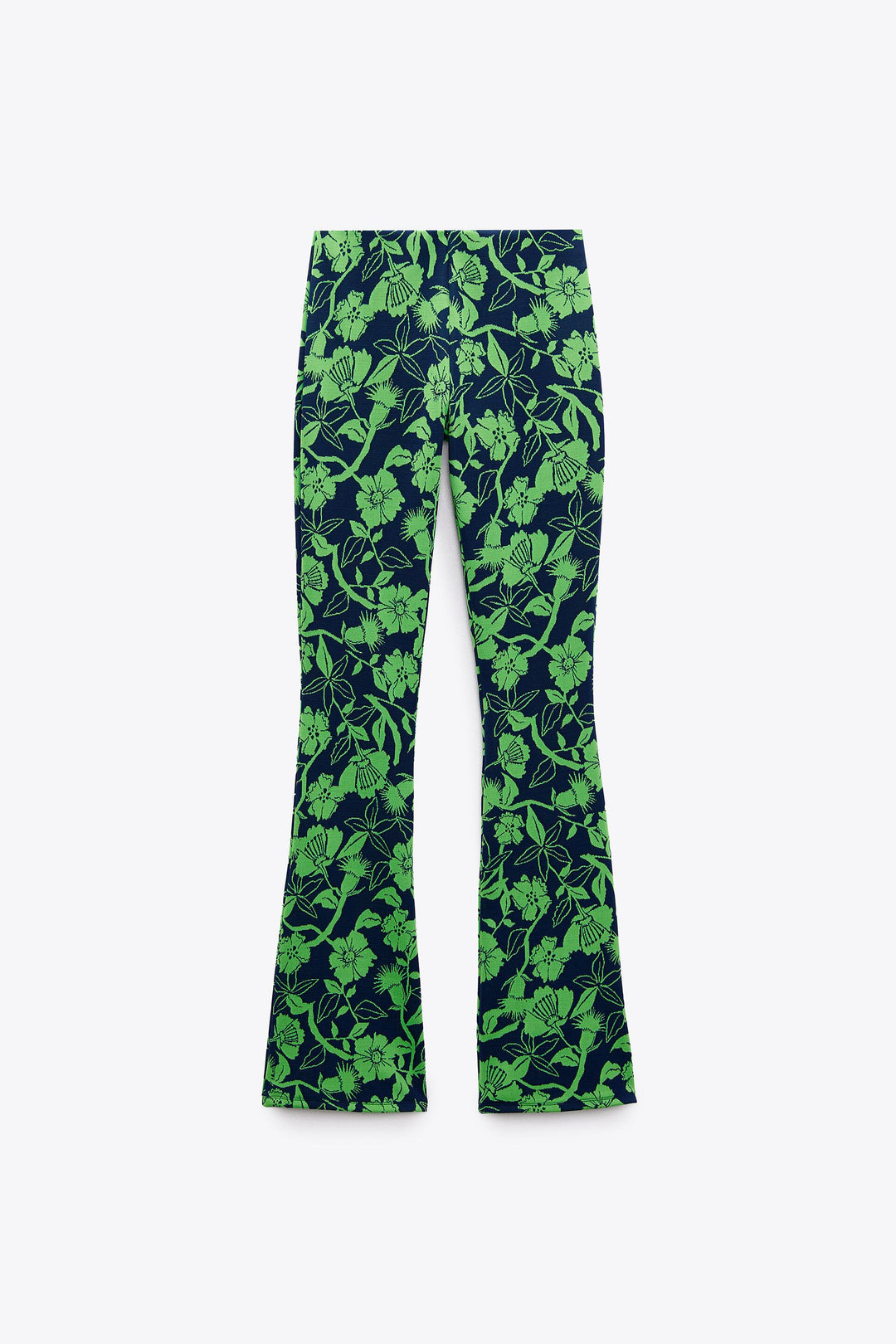 Pantalon basique en jacquard