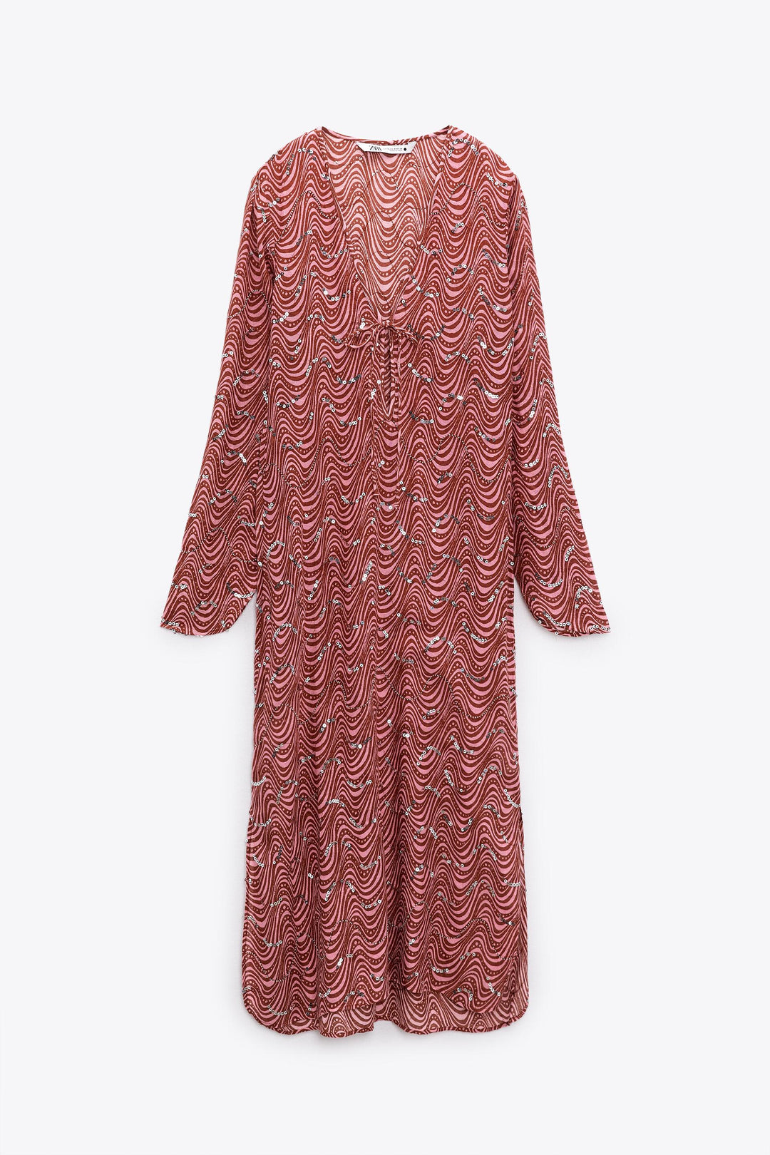 Robe Midi Perles Paillettes
